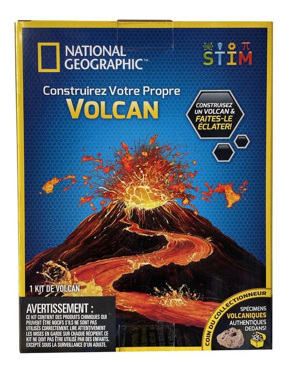 National Geographic - Construisez votre propre volcan