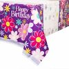 Birthday Blossoms Nappe en Plastique 54" x 84" - Édition anglaise