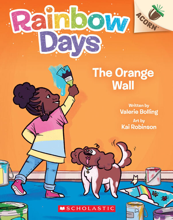 The Orange Wall: An Acorn Book (Rainbow Days #3) - English Edition