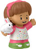 Fisher-Price Little People Mia with Bunny Figure for Toddlers & Preschool Kids