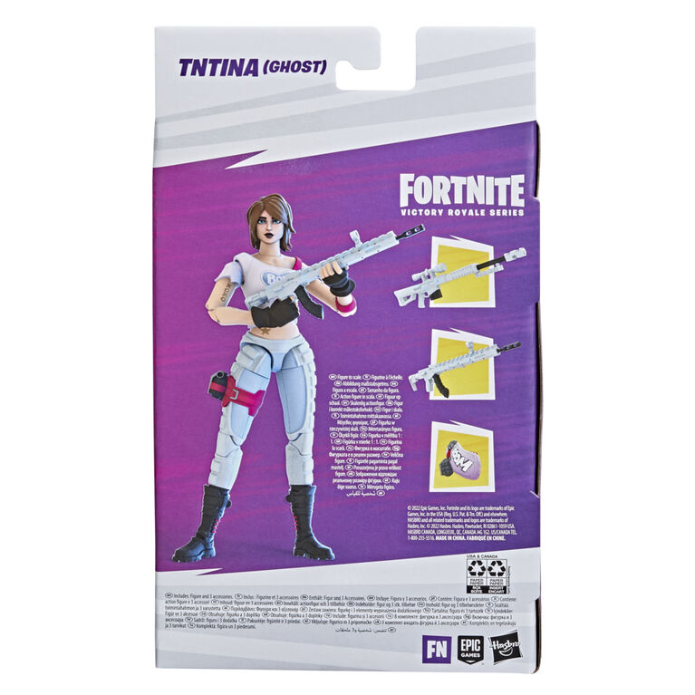 Hasbro Fortnite Victory Royale Series TNTina (Ghost) Collectible Action Figure with Accessories, 6-inch Scale