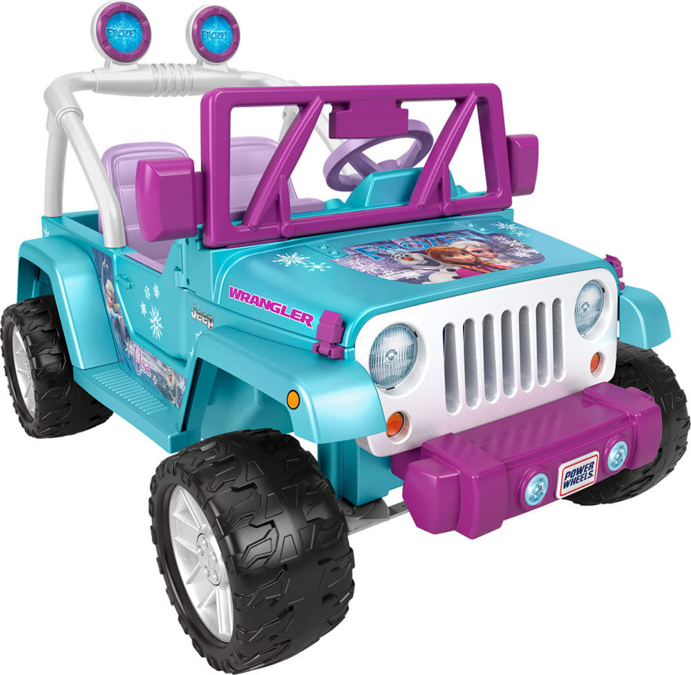 Fisher Price Power Wheels Disney Frozen Jeep Wrangler