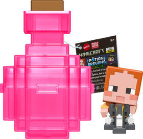Minecraft Mini Mode Potion Brewing Action Figures with Color Reveal (Characters May Vary)