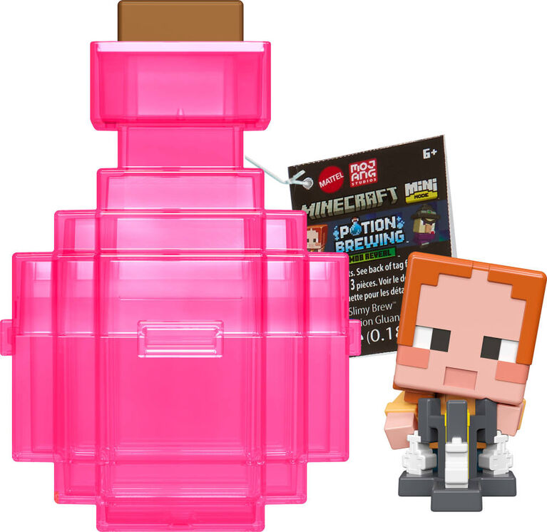 Minecraft-Mini-Têtes Modulables-Assortiment de figurines
