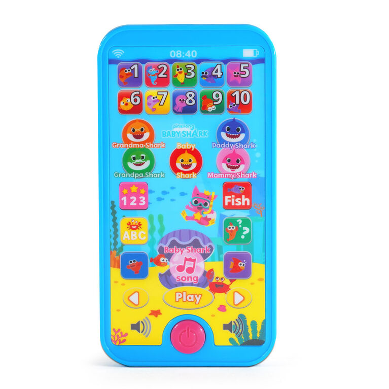 Pinkfong Baby Shark -  Petite Tablette - Jouet préscolaire éducatif - Édition anglaise