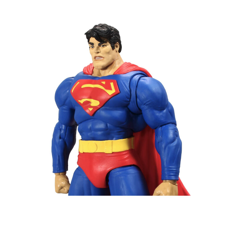 DC Multiverse: DC Comics Dark Knight Returns - Superman Figurine avec "Build-A" Batman Pièce de cheval
