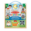 Occupations Magnetic Dress-Up Play Set - English Edition