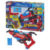 Marvel Spider-Man, Blaster Double attaque, jouets de super-héros, dès 5 ans, blaster Nerf Spider-Man, tire un jet d'eau