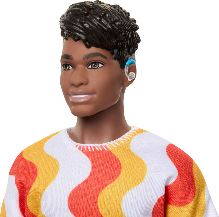 Barbie Fashionistas Ken Poupée 220, prothèse auditive