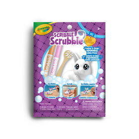 Scribble Scrubbie Pets - 1  Bag