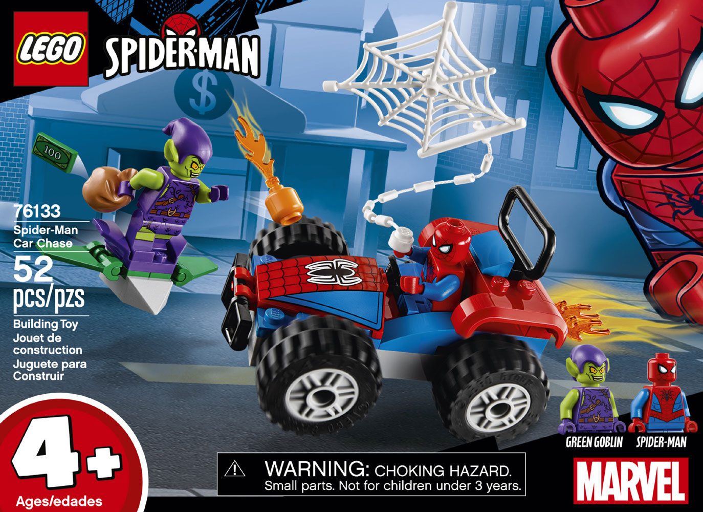 spiderman lego 76133