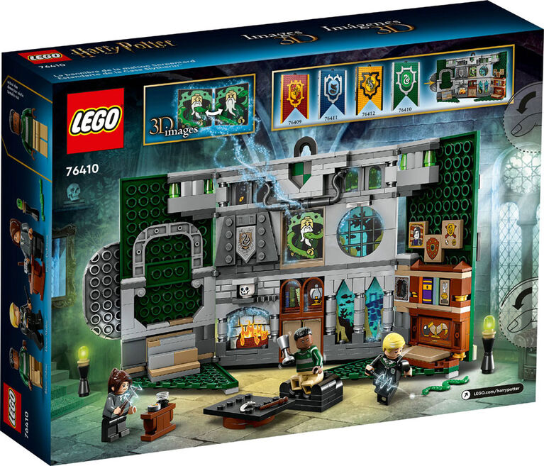 LEGO Harry Potter Slytherin House Banner 76410 Building Toy Set (349 Pieces)