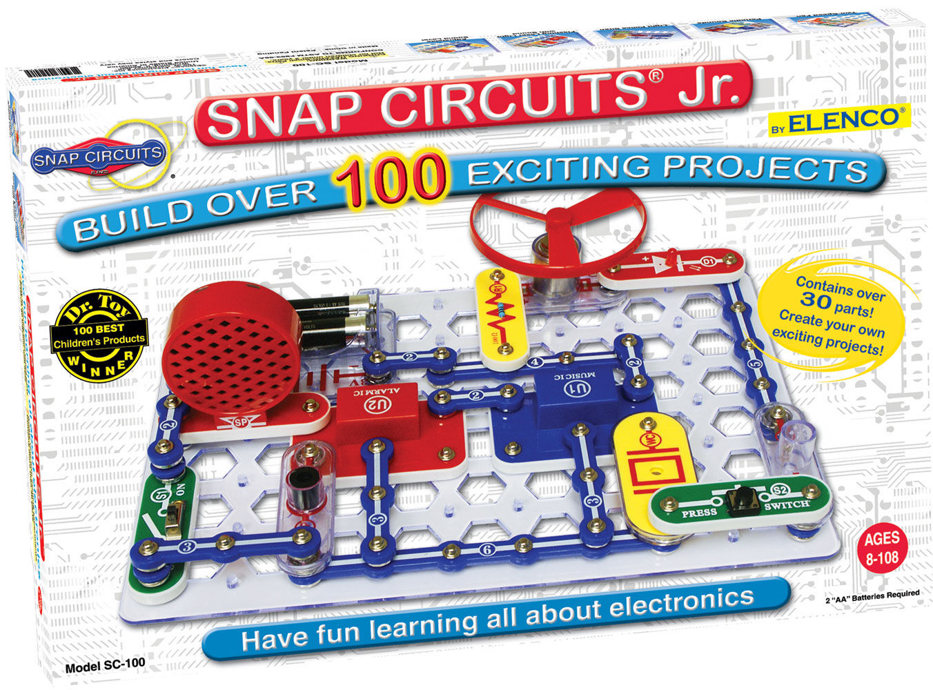 Snap Circuits Jr 100 Experiments Toys R Us Canada