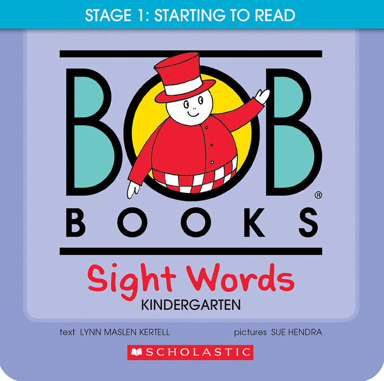 Bob Books: Sight Words Kindergarten Box Set (Stage 2: Emerging Reader) - Édition anglaise