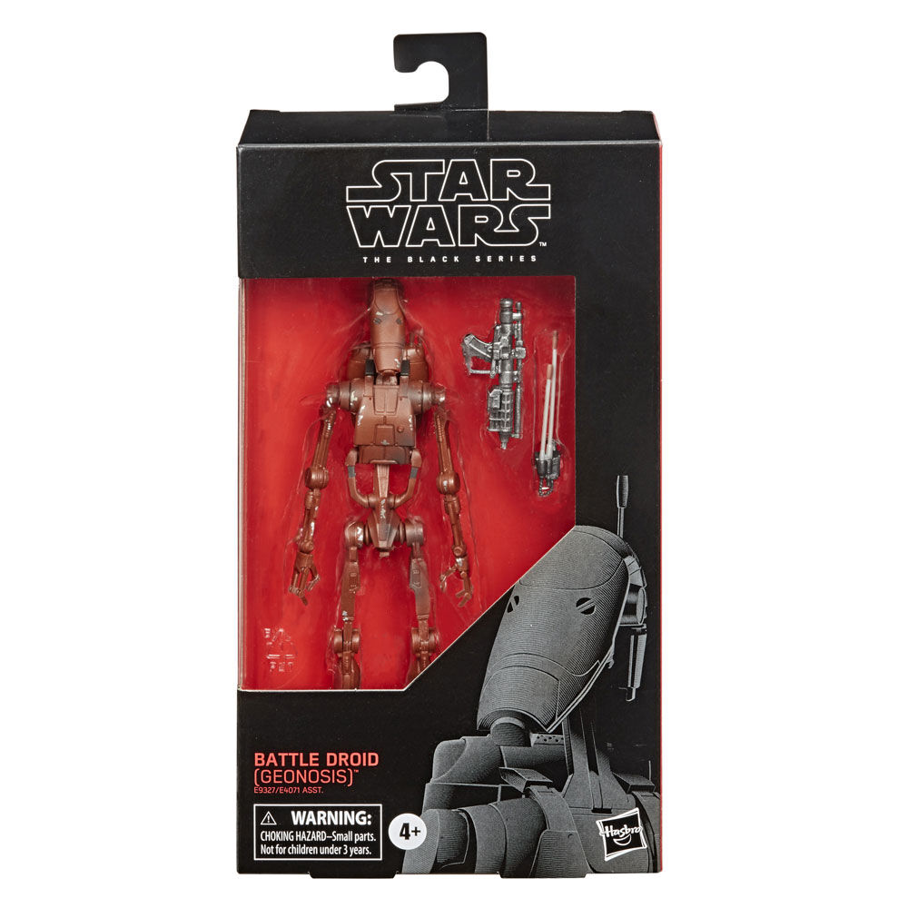 Star Wars The Black Series Battle Droid (Geonosis) Toy 6-inch Scale Star Wars: Attack of the Clones Collectible Figure