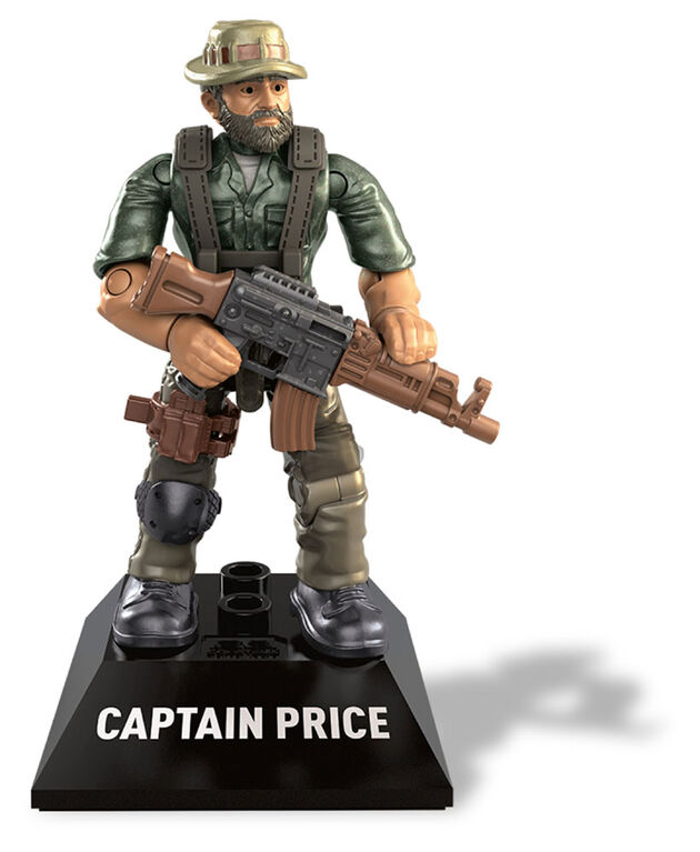 Mega Construx - Captain Price Call of Duty Collectible Character Buildable Micro Action Figure