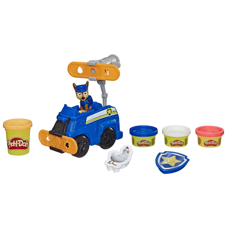 Play-Doh, Pat' Patrouille, Chase et son véhicule, voiture de police