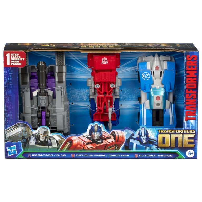 Transformers : Un Course d'Iacon - Pack de 3 figurines - Notre exclusivité