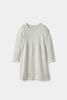 Long Sleeve Sweater Dress White 5-6Y