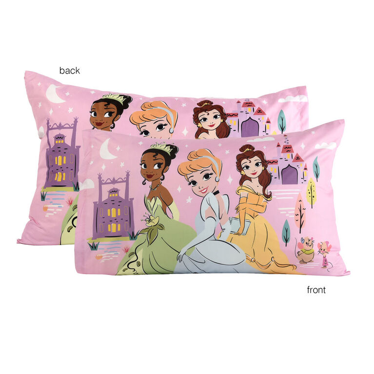Disney Princess 2-Piece Toddler Bedding Set including Comforter and Pillowcase