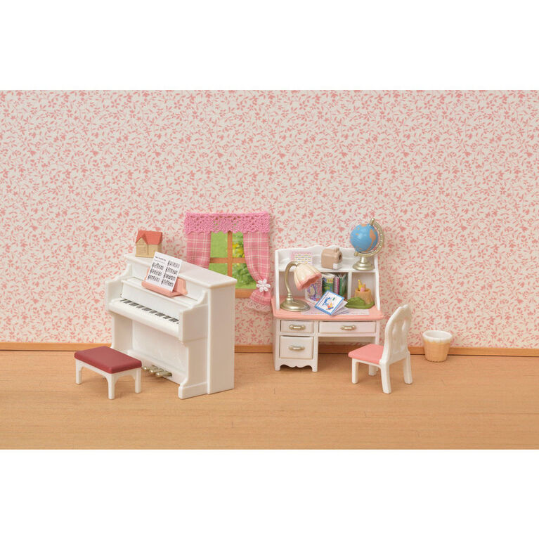 Calico Critters - Piano & Desk Set