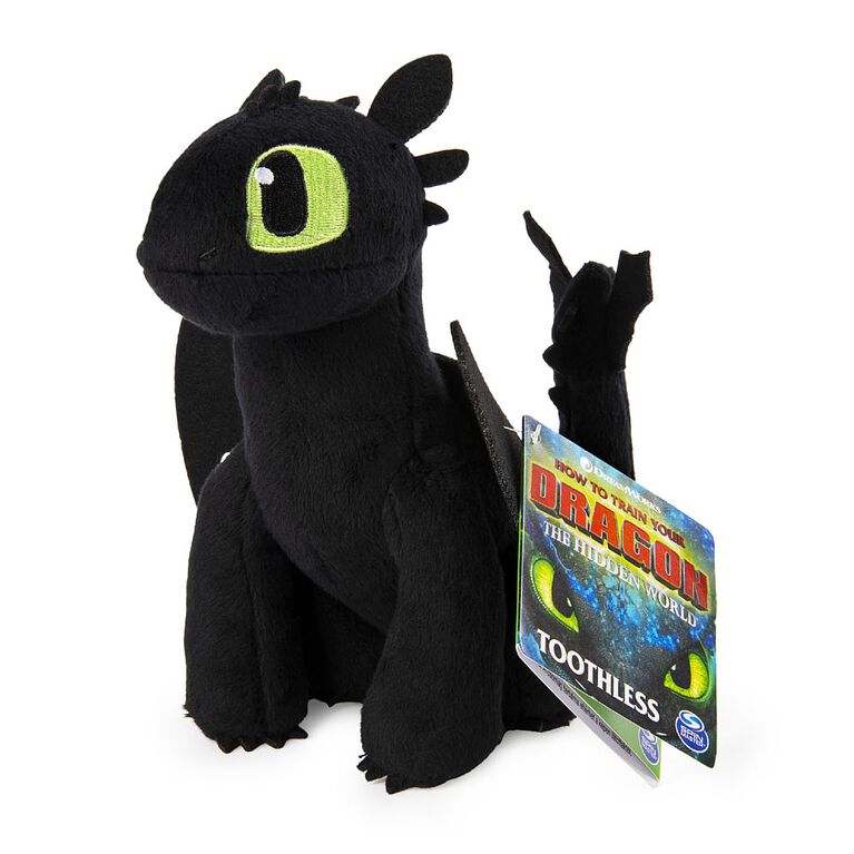 Comment entraîner son dragon, Peluche de première qualité Krokmou de 20,32 cm.