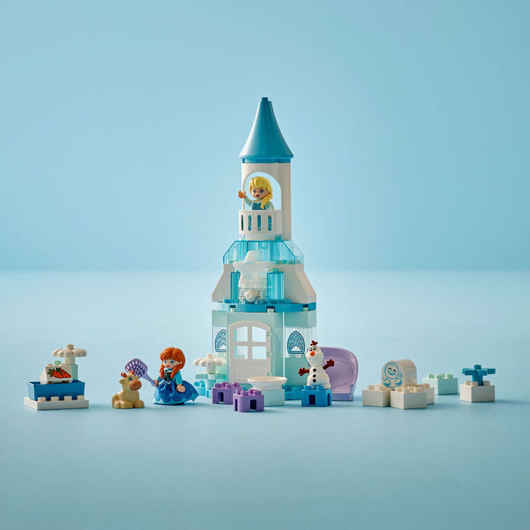 LEGO DUPLO Disney Anna and Elsa's Frozen Castle Party - Toddler Toy for Girls and Boys 2+ - 10455