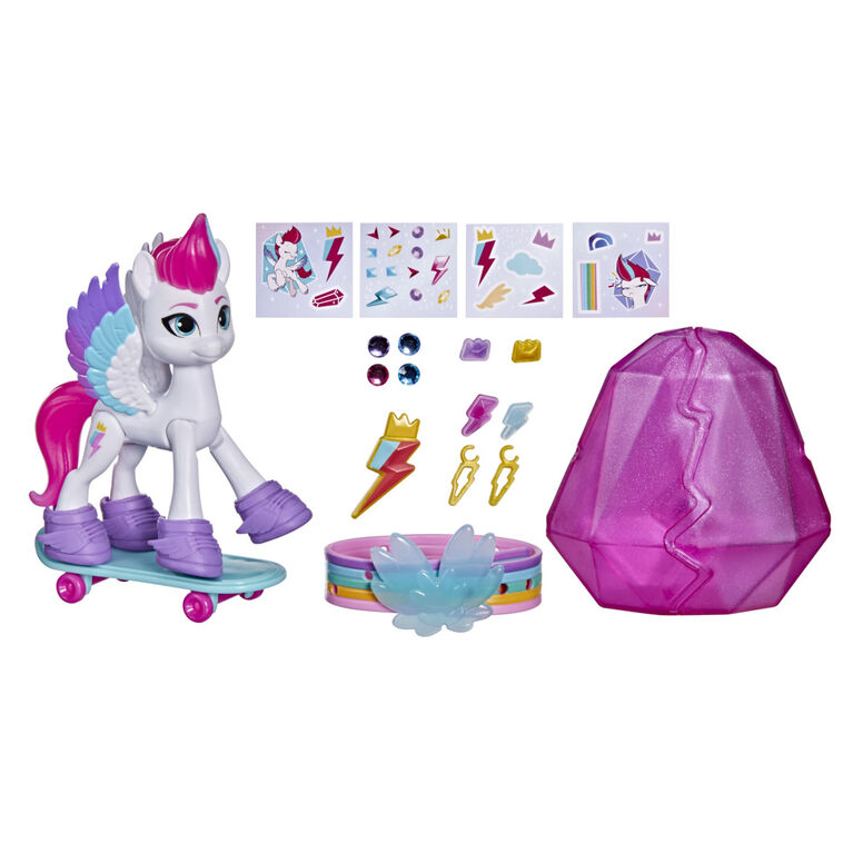 My Little Pony: A New Generation Movie Crystal Adventure Zipp Storm -  White Pony