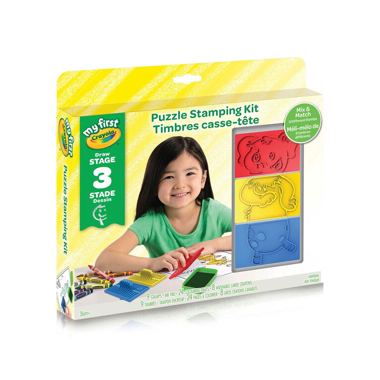 My First Crayola Puzzle Stamping Kit