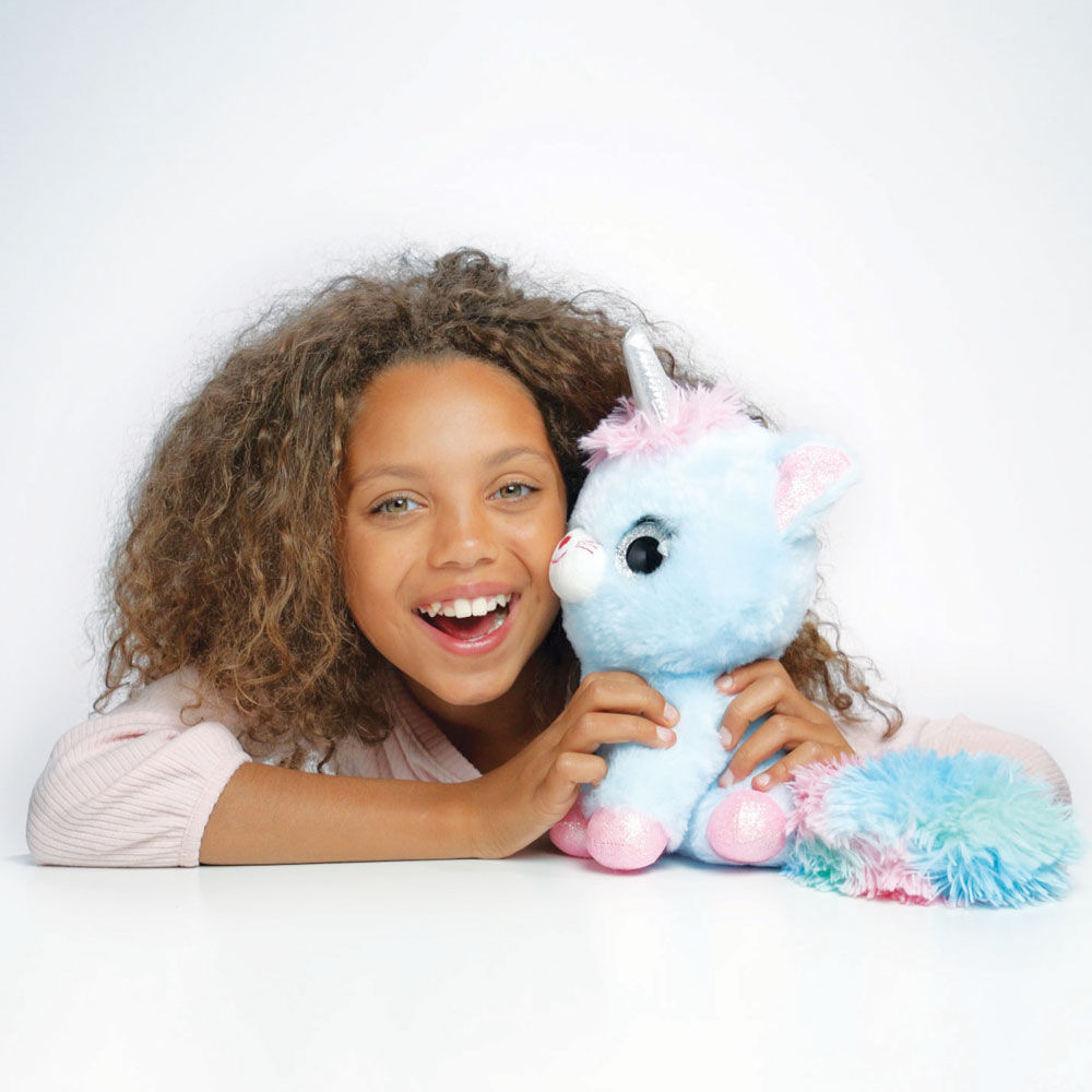 Ploosh Glowcorns - Kittycorn Interactive Plush with Light-up Horn - By WowWee