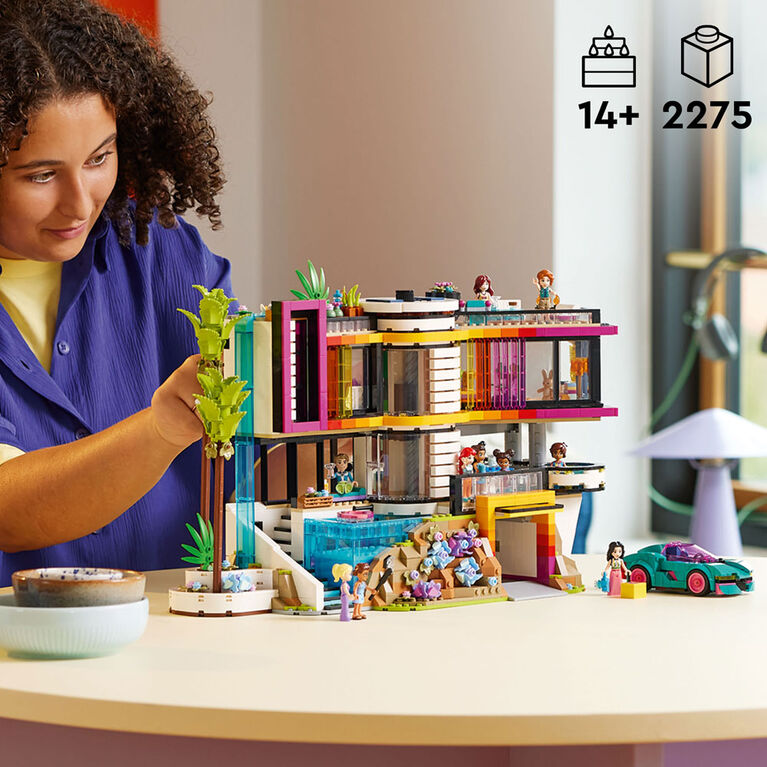 LEGO Friends Andrea's Modern Mansion Doll House - 4 Story Toy House Building Set for Kids - 42639