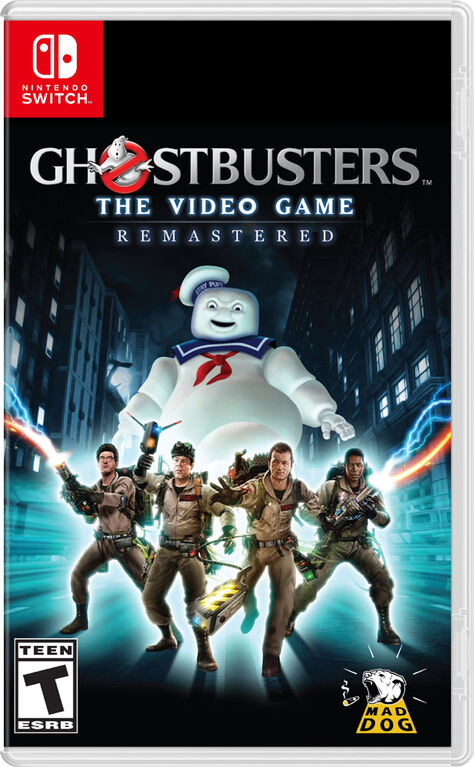 Remasterisation du jeu vidéo Nintendo Switch Ghostbusters