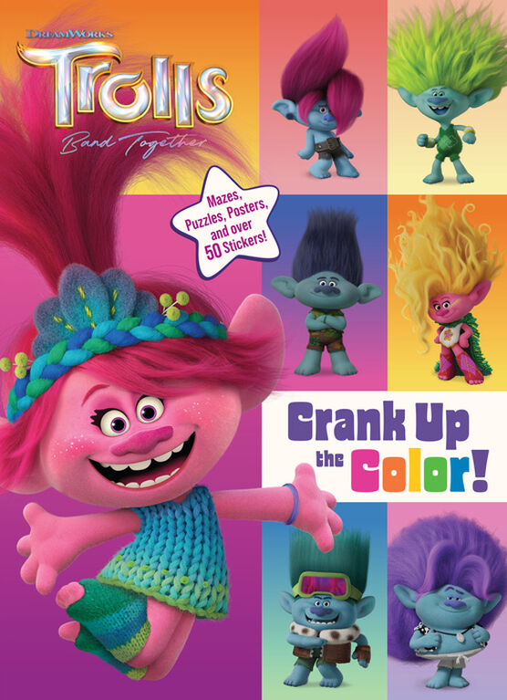 Trolls Band Together: Crank Up the Color! (DreamWorks Trolls) - English ...