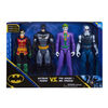 DC Comics, Batman et Robin contre The Joker et Mr. Freeze, Figurines articulées de 30 cm