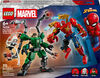 LEGO Marvel Mech Battle: Spider-Man vs. Doc Ock Building Toys for Kids, Ages 6+ - 76338
