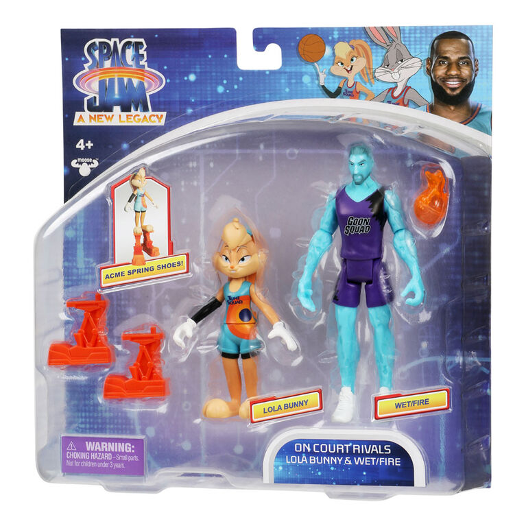 Space Jam S1 Buddy Figure 2 Pack - Lola & Wetfire - English Edition - R ...