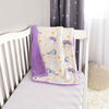 Baby's First By Nemcor Ultimate Sherpa Baby Blanket- Unicorn Design