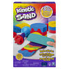 Kinetic Sand, Coffret Mélange arc-en-ciel avec 3 couleurs de sable Kinetic Sand (382 g) et 6 outils