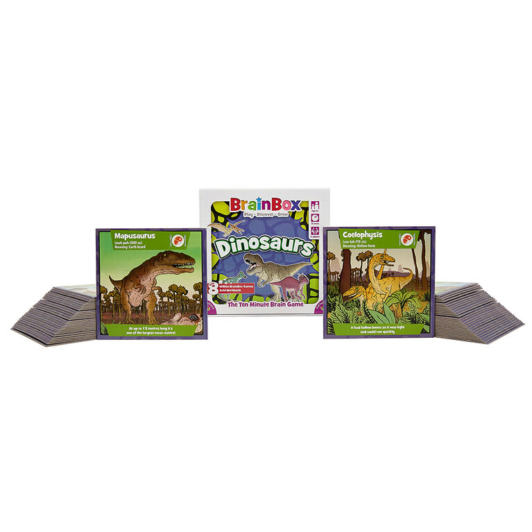 Bezzer Wizzer Studio - Brainbox - Dinosaurs - English