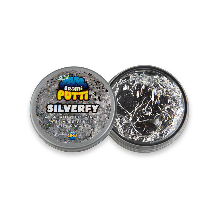 P&acirc;te &agrave; modeler Braini Putti Silverfy de OrbSlimy 44g