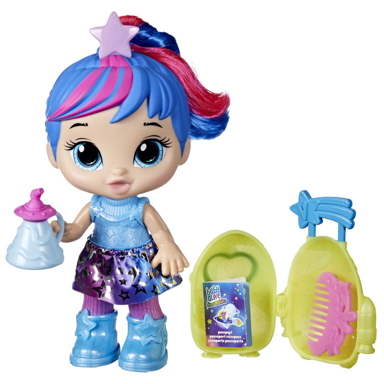 Baby Alive Star Besties Doll, Stellar Skylar, 8-inch Space-Themed Baby Alive Doll, Baby Alive Accessories