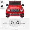 Voltz Toys Mercedes-Benz AMG G63 with Remote, Red