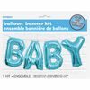 Ensemble Banniere De Ballons Bleu Bebe - Édition anglaise