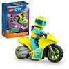 LEGO City Cyber Stunt Bike 60358 Building Toy Set (13 Pieces)