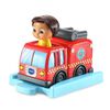 VTech CoComelon Go! Go! Smart Wheels Nina's Fire Truck and Track - Édition anglaise