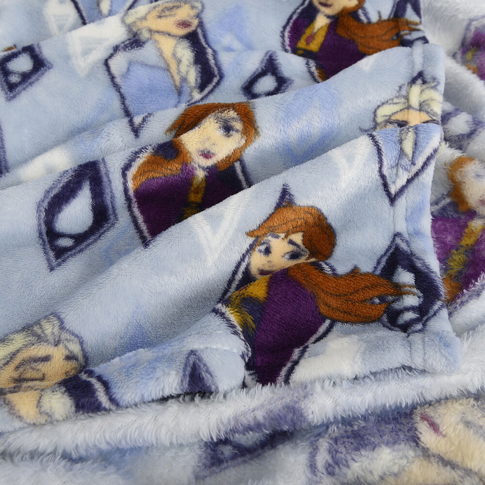 Disney Frozen 2 Piece Throw and Cushion Set