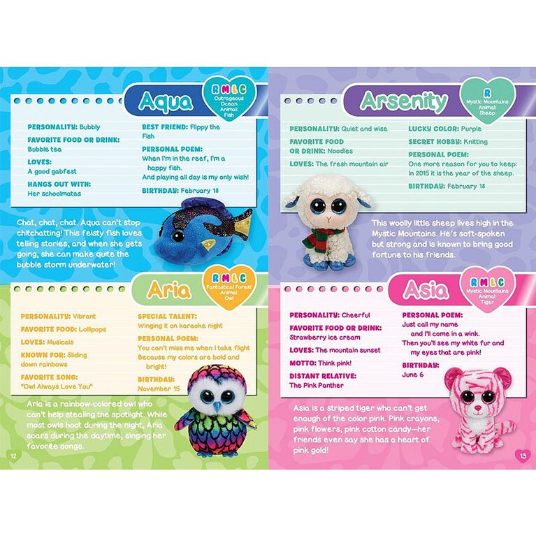 Beanie Boos Ultimate Collector's Guide Toys R Us Canada