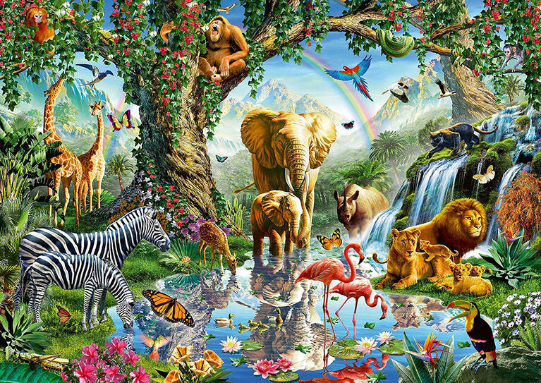 Ravensburger! Adventures in The Jungle Jigsaw Puzzle - 1000 Piece