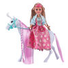 Poupée princesse d'hiver Sparkle Girlz avec cheval royal