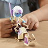 Star Wars Les Aventures des Petits Jedi figurine Lys Solay avec Speeder Bike, échelle 10 cm, jouets préscolaires Star Wars